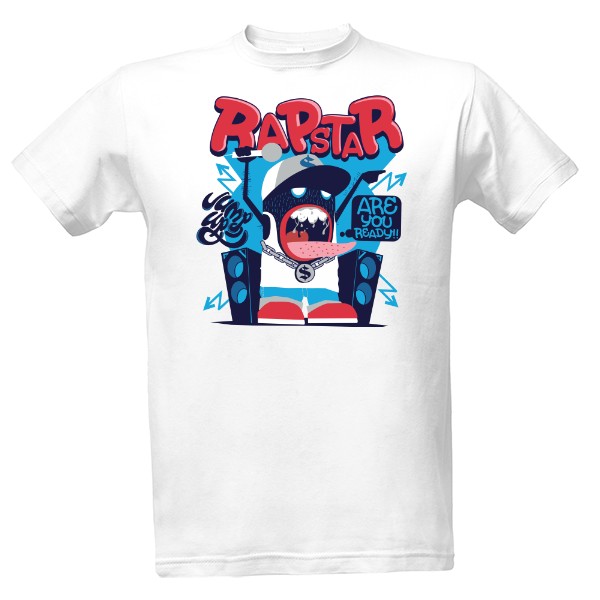 Tričko s potiskem Rap Star Classic Ramirez hip hop