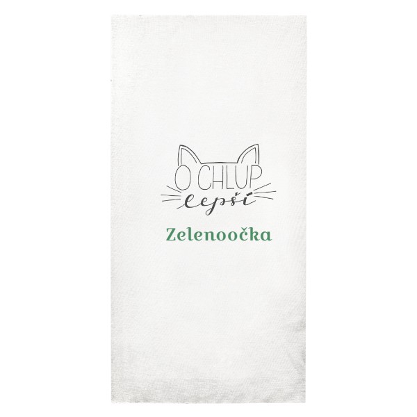 Nákrčník/bandana s potiskem Šátek pro kočku či kocoura